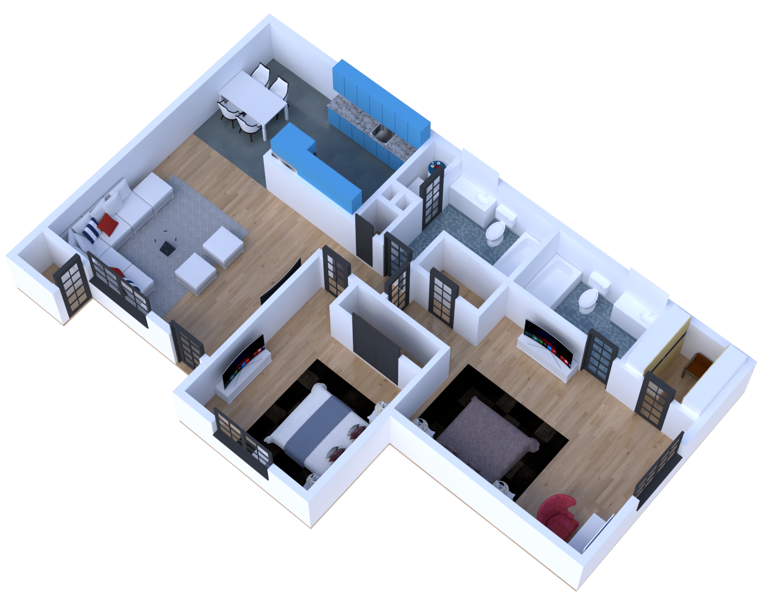 Floorplans – TradeWinds Villas